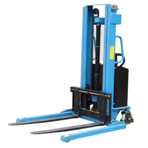 EMS1016 Semi-Electric Stacker With  Adjustable Fork